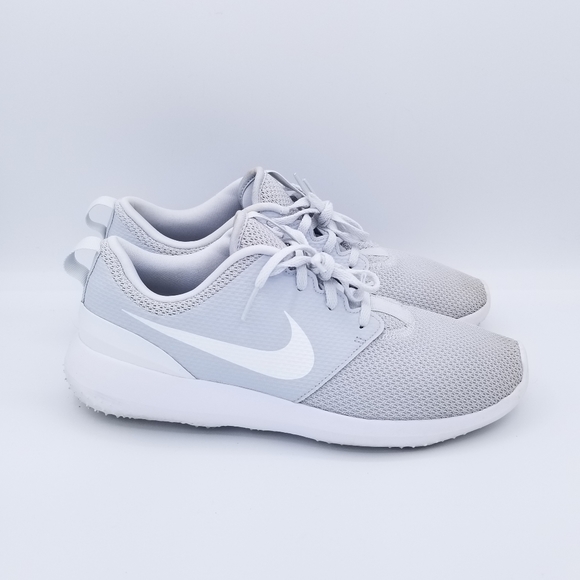 Nike Other - Nike Roshe G Mens Athletic Outdoor Casual Golf Shoes Grey White Size 9